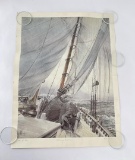 Signed and Numbered Sailing Print