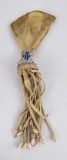 Native American Indian Beaded Scapula Paddle