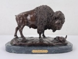 Indian Beef Frederic Remington Buffalo Bronze