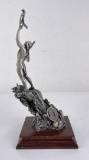 Mystic Hunter Chilmark Pewter Sculpture