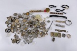 Large Group of Watch Repair Parts
