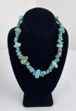 Navajo Turquoise Nugget Necklace