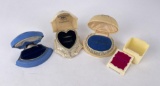 Art Deco Celluloid Ring Boxes