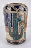 Southwest Studio Pottery Cactus Vase