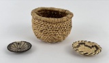 Collection of Miniature Indian Baskets