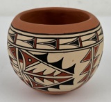 Jemez Pueblo Indian Pottery Bowl Vase Pot