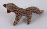 Indian Pottery Lizard Figurine