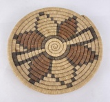 Hopi Native American Indian Flat Basket