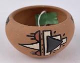 Minnie Vigil Santa Clara Pueblo Indian Pot Vase