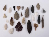 Ancient Indian Artifact Arrowheads Points