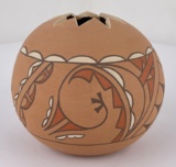 Jemez Pueblo Indian Pottery Vase Pot Gachupin