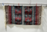 Southwest Mexican Indian Pattern Blanket Rug