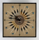 Navajo Indian Sand Painting Clock