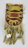 Native American Indian Painted Pouch