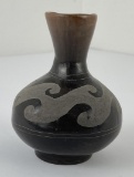 Santa Clara Pueblo Indian Pottery Vase