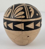 Jemez Pueblo Indian Pottery Bowl Vase Pot