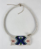 African Zulu Beaded Collar Necklace