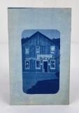 Cyanotype RPPC Post Card Bear Gulch Montana