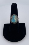 Navajo Sterling Silver Turquoise Ring