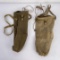 WW2 US Army Training Gas Masks Bags M1A1 Airborne
