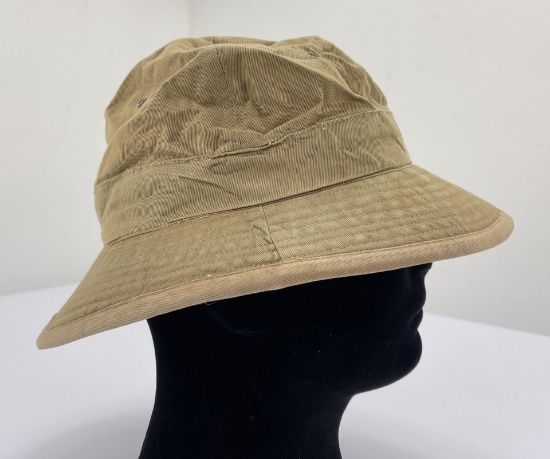 WW2 Tan Daisy Mae Denim Work Hat