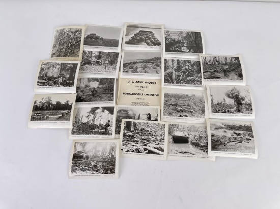 WW2 US Army Bougainville Photographs