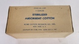 WW2 US Medical Dept Medical Sterilized Cotton