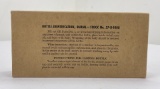 WW2 Grave Burial Identification Bottle