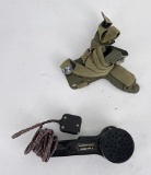 WW2 US Hand Microphone Chest Bracket