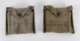WW2 Gas Mask Waterproofing Kits