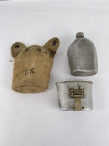 WW1 US Army Canteen and Case