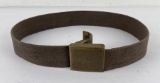 East German Bundeswehr Web Trouser Belt