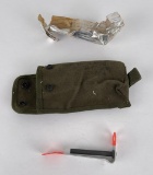 Vietnam War M16 Blank Firing Device and Belt Case