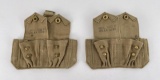 British Army Enfield Rifle Clip Pouches Enfield