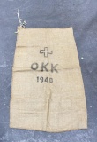 1940 German Red Cross Hemp Supply Bag