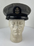 WW2 Gray US Navy Uniform Hat