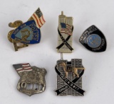 Collection of New York Police Pins