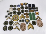 Collection of US Army Patches