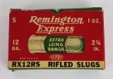 Remington Express 12ga 1oz Rifled Slugs