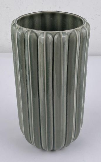 Asian Green Glaze Vase