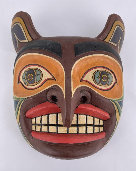 Ed Raub Kwakiutl Northwest Coast Indian Mask