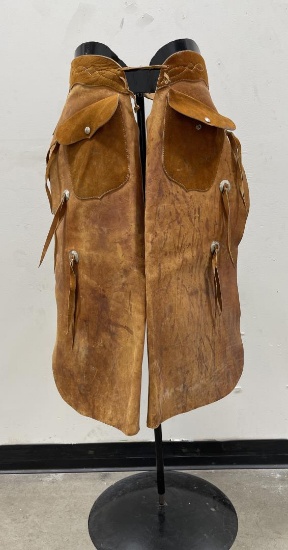 Montana Cowboy Leather Chaps