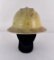 Vintage Bullard Aluminum Hard Hat Helmet