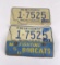 MSU Bobcats Montana License Plate Topper
