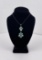 Ella Peter Navajo Sterling Turquoise Necklace