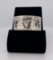 Connemara Marble Sterling Silver Napkin Ring