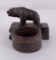 Black Forest German Carved Wood Bear