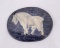 H. Vose Kalispell Montana Chalkware Plaque