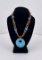 Southwest Turquoise Howlite Necklace