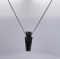 Mexican Aztec Obsidian Necklace